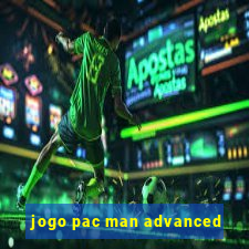 jogo pac man advanced